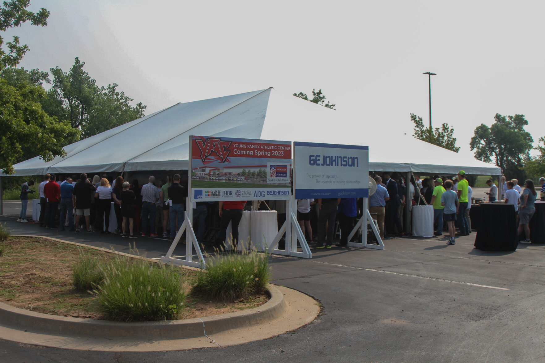 Young Family Athletic Center Groundbreaking Ceremony